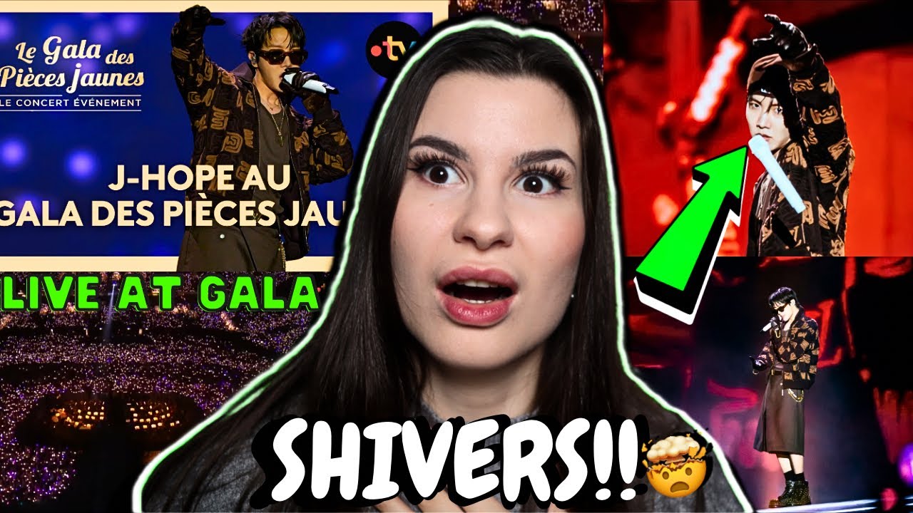 J-Hope - Mic Drop, More, On the street | LIVE au Gala des Pièces Jaunes 2025 | REACTION