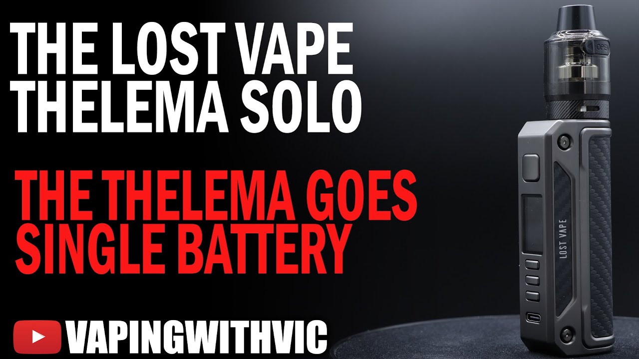 Lost Vape Thelema Solo &mdash; Thelema переходит на одноаккумуляторную батарею...