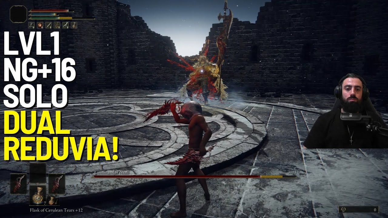 Elden Ring: Reduvia Build Vs Commander Niall | No Damage