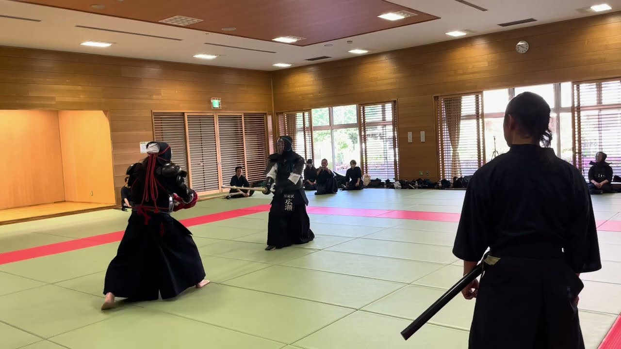 【天然理心流剣術 試衛館】撃剣稽古②（三本勝負）  2024年5月 日野