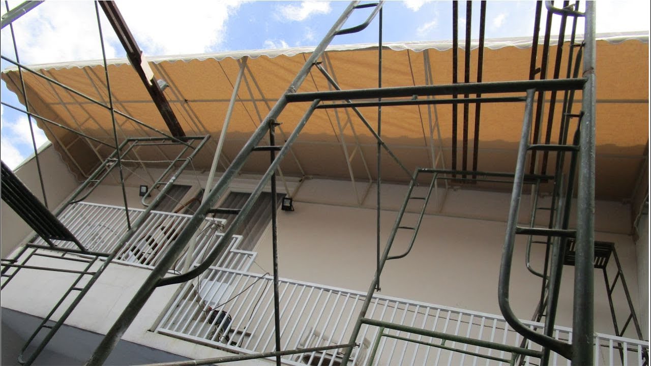 Pemasangan Kanopi Kain SUNBRELLA | Harga Tenda Membrane di Malang Sidoarjo Surabaya