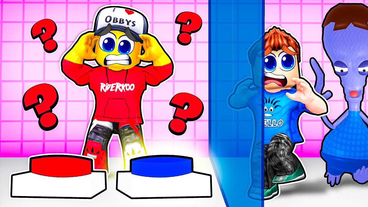 Museli jsme si pomáhat při ÚTĚKU OD MIMOZEMŠŤANA.. (Roblox TEAM ALIEN OBBY! 👽 (TEAMWORK OBBY)