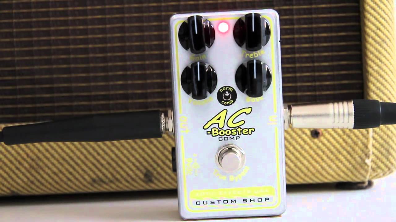 XOTIC AC Comp Booster Custom Shop Demo with '61 Fender Telecaster Custom Masterbuilt by John Cruz