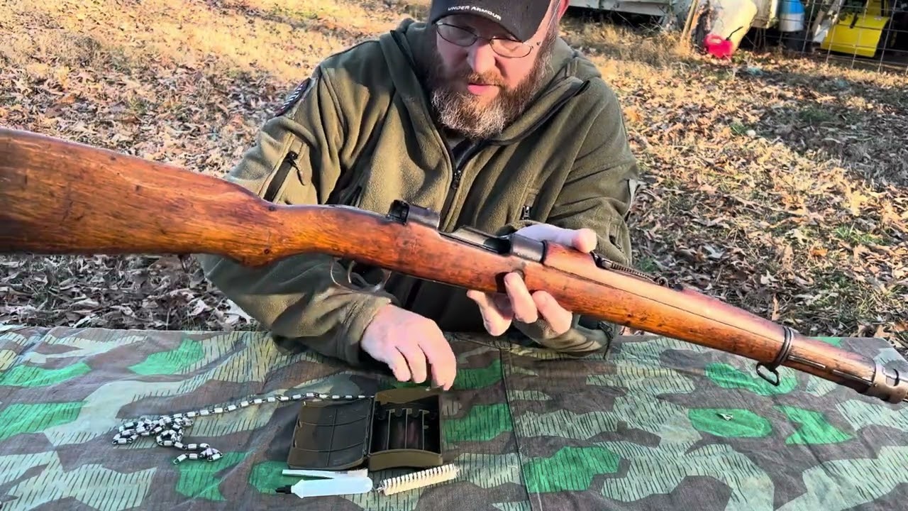 MAUSER MODEL 1924 from Yugoslavia cleaning with a G3 Kit