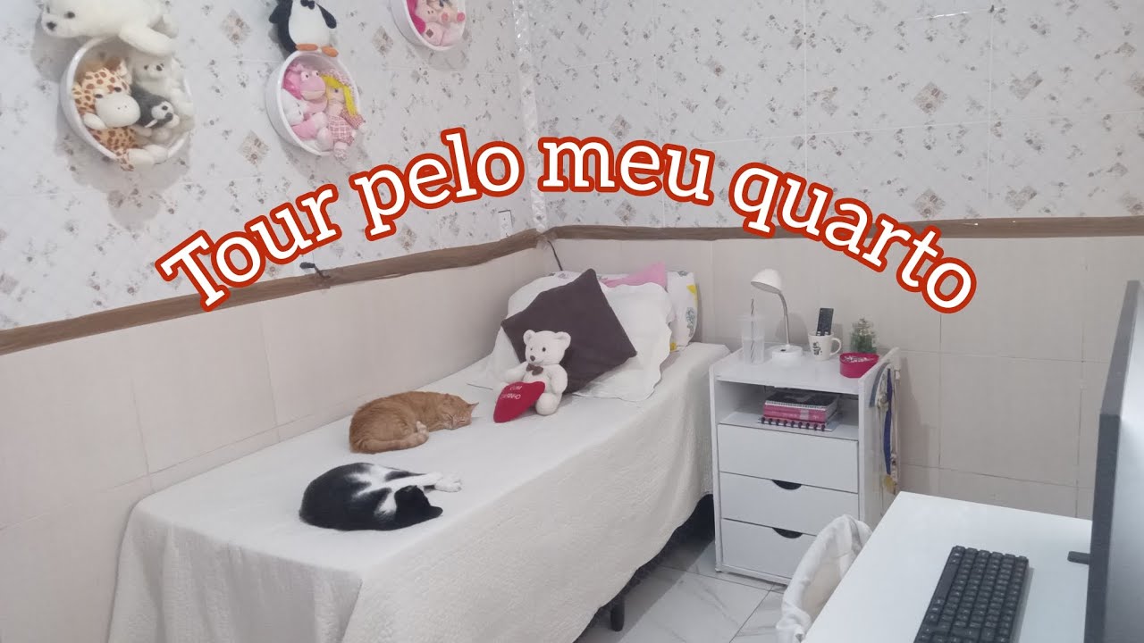 Tour pelo meu quarto 
