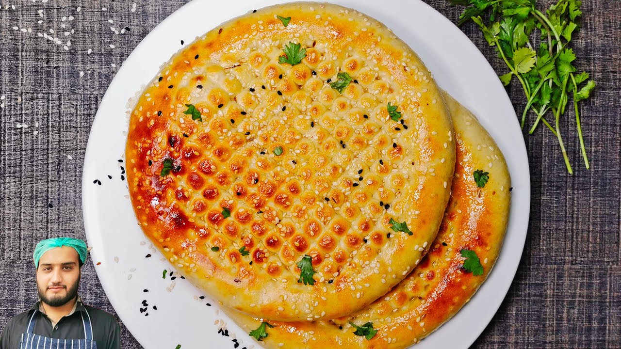 Perfect Roghni Naan without Tandoor/Oven at Home