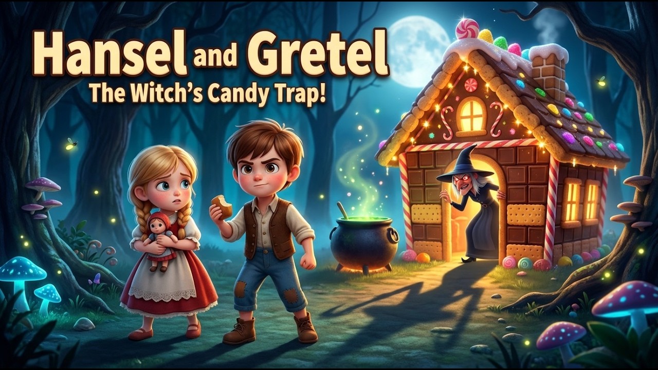 Hansel and Gretel story for children | Bedtime Stories and Fairy Tales for Kids