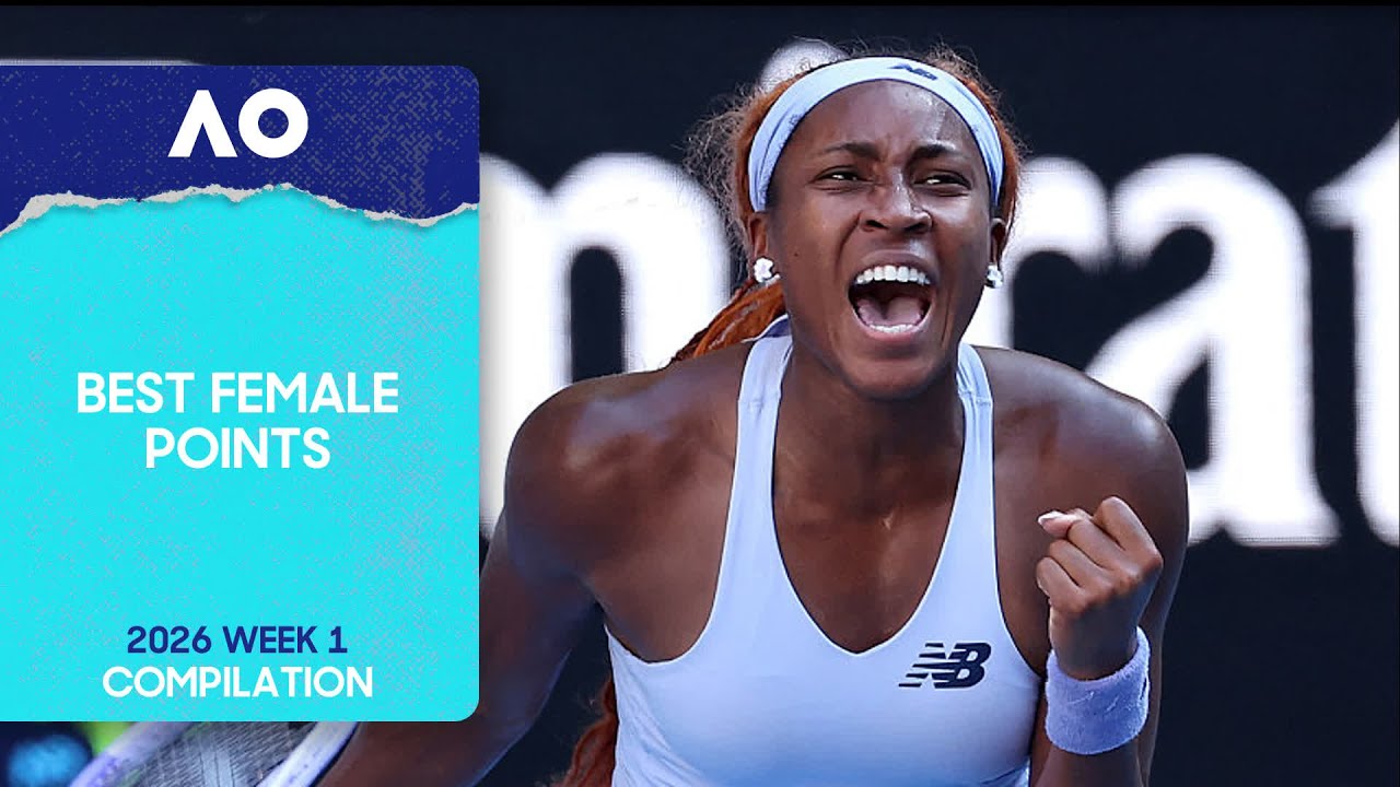 Best Points of Week 1 | Women's Singles | Australian Open 2026