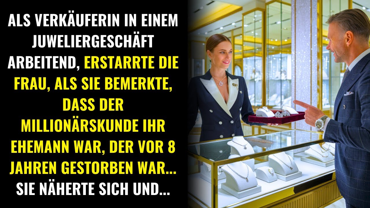 BEIM ANBLICK DES MILLIONÄRS ERSTARRTE DIE VERKÄUFERIN, ALS SIE ERKANNTE, DASS ER IHR VERSTORBENER...