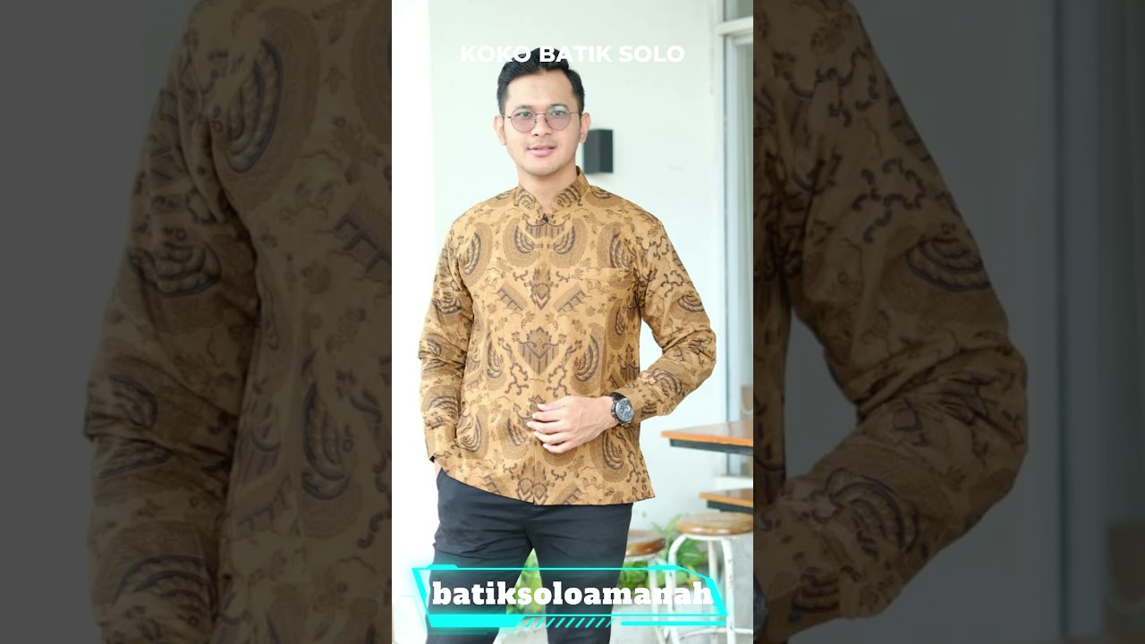 KOKO BATIK SOLO CAHAYA GARUDA KEMEJA BATIK SOLO LAPIS FURING #batiksolo 081388851771
