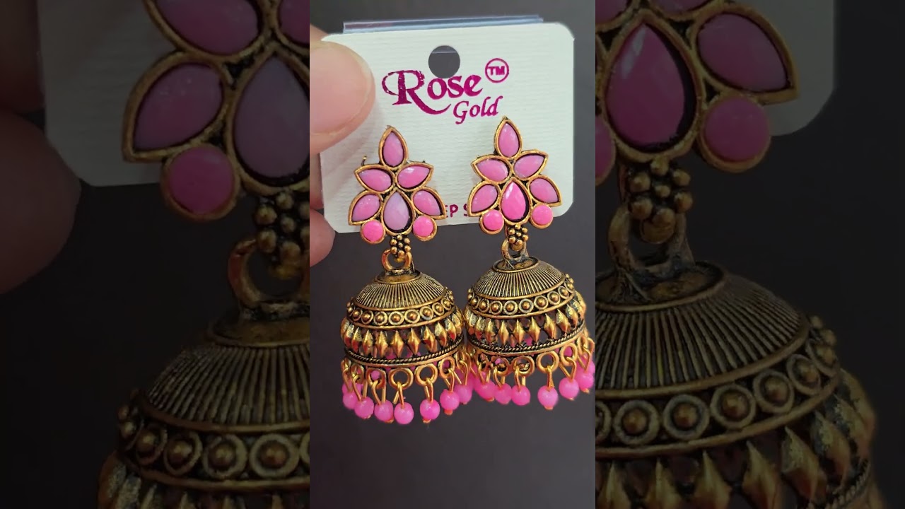 Medium size Jhumka Rs 75/-
