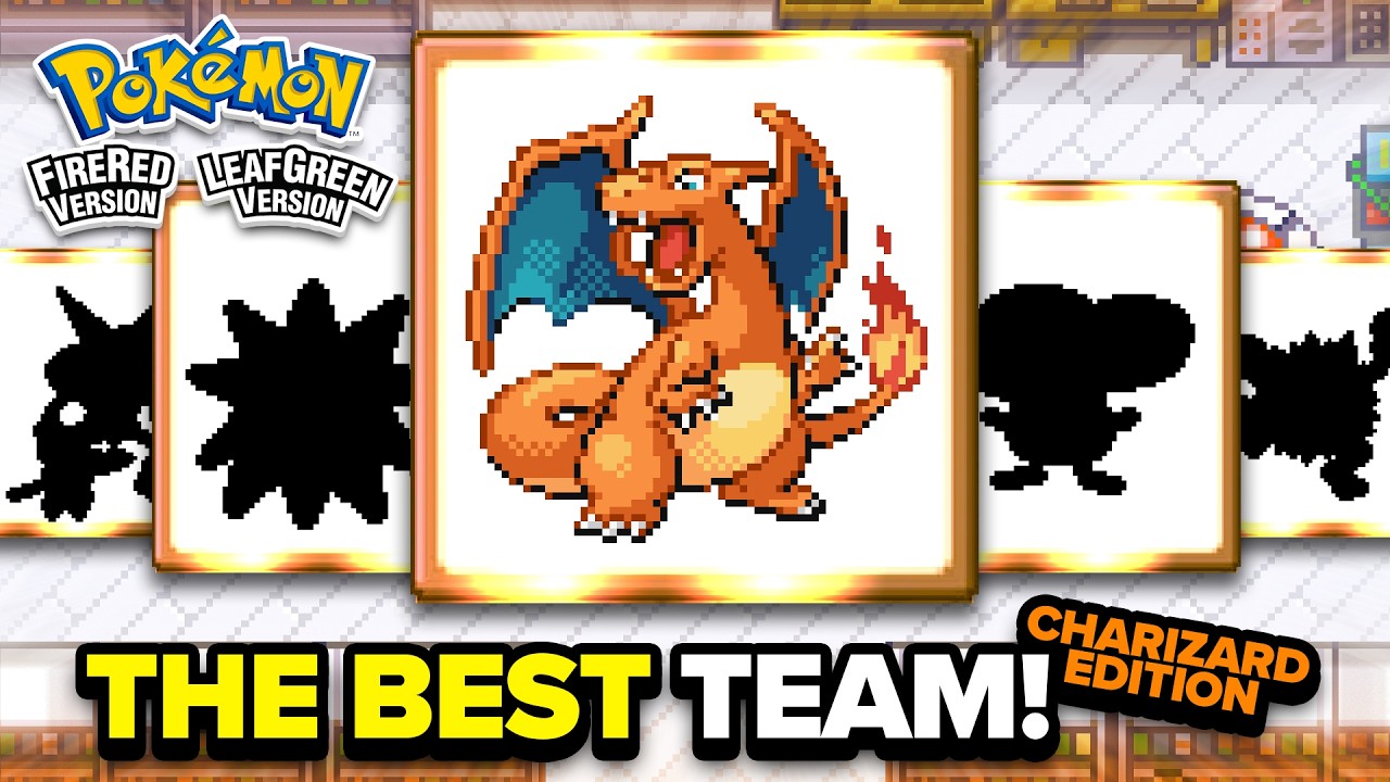 ЛУЧШАЯ команда Чаризардов в Pokemon FireRed + LeafGreen!