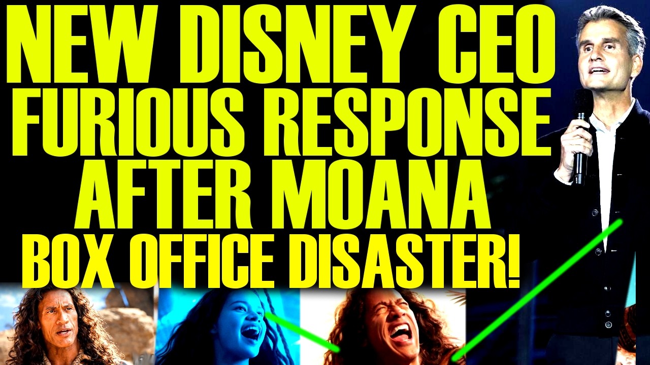 Гендиректор Disney В ЯРОСТИ: кассовый провал &laquo;Моаны&raquo; с Дуэйном &laquo;Скалой&raquo; Джонсоном стал вирусным
