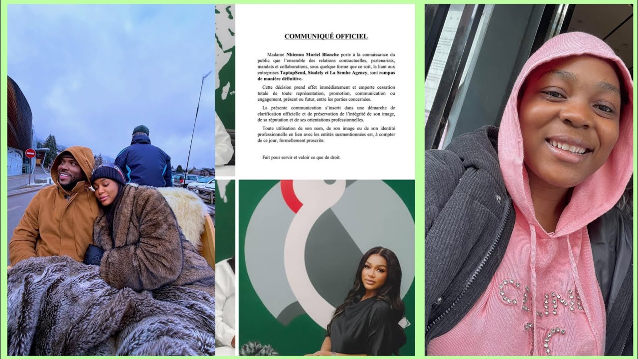 MURIEL BLANCHE ROMPT SON CONTRAT AVEC TAP TAP SEND À CAUSE DE AÏCHA KAMOISE ??? 