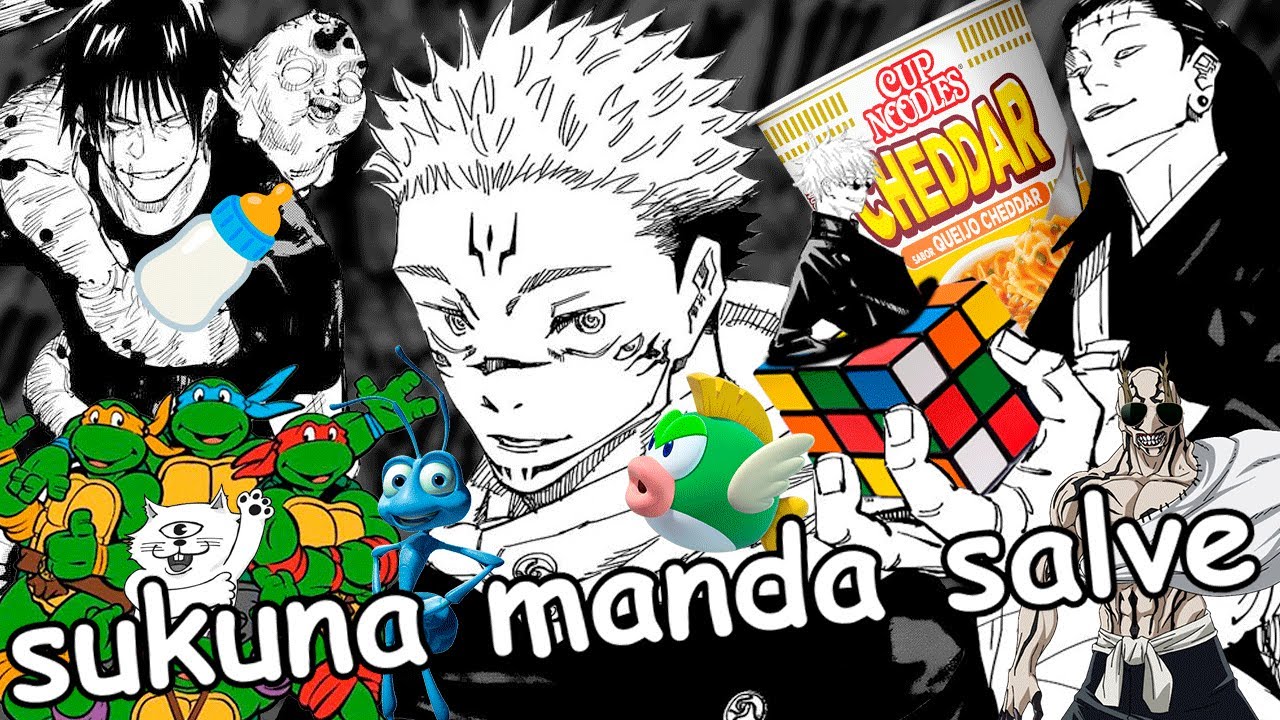sukuna mandando salve e o arco de shibuya 😭😱.... jujutsu kaisen