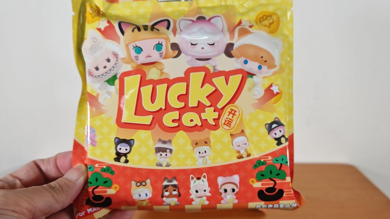 Pop Mart Lucky Cat Pop Beans - Secret Found!!