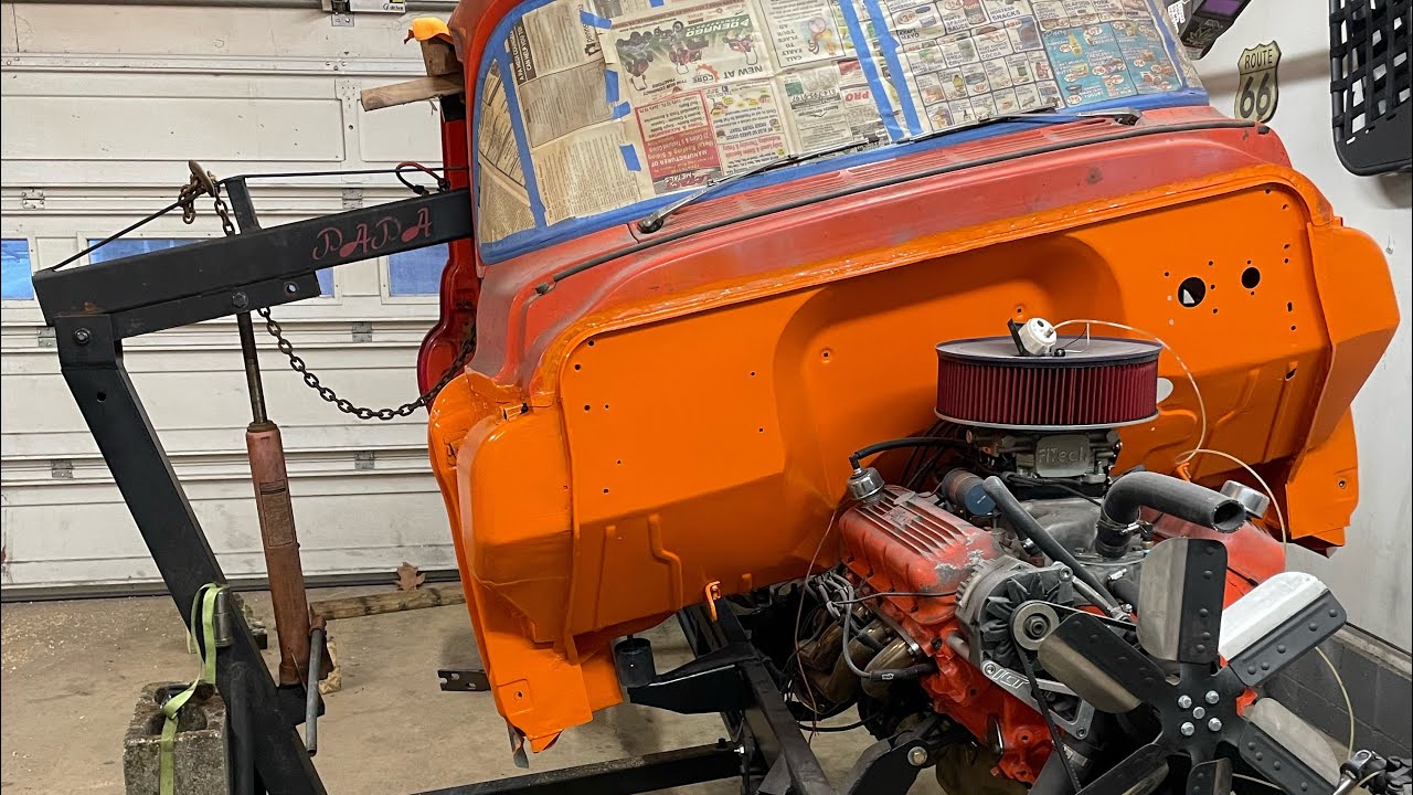 1955 Chevy truck project 
