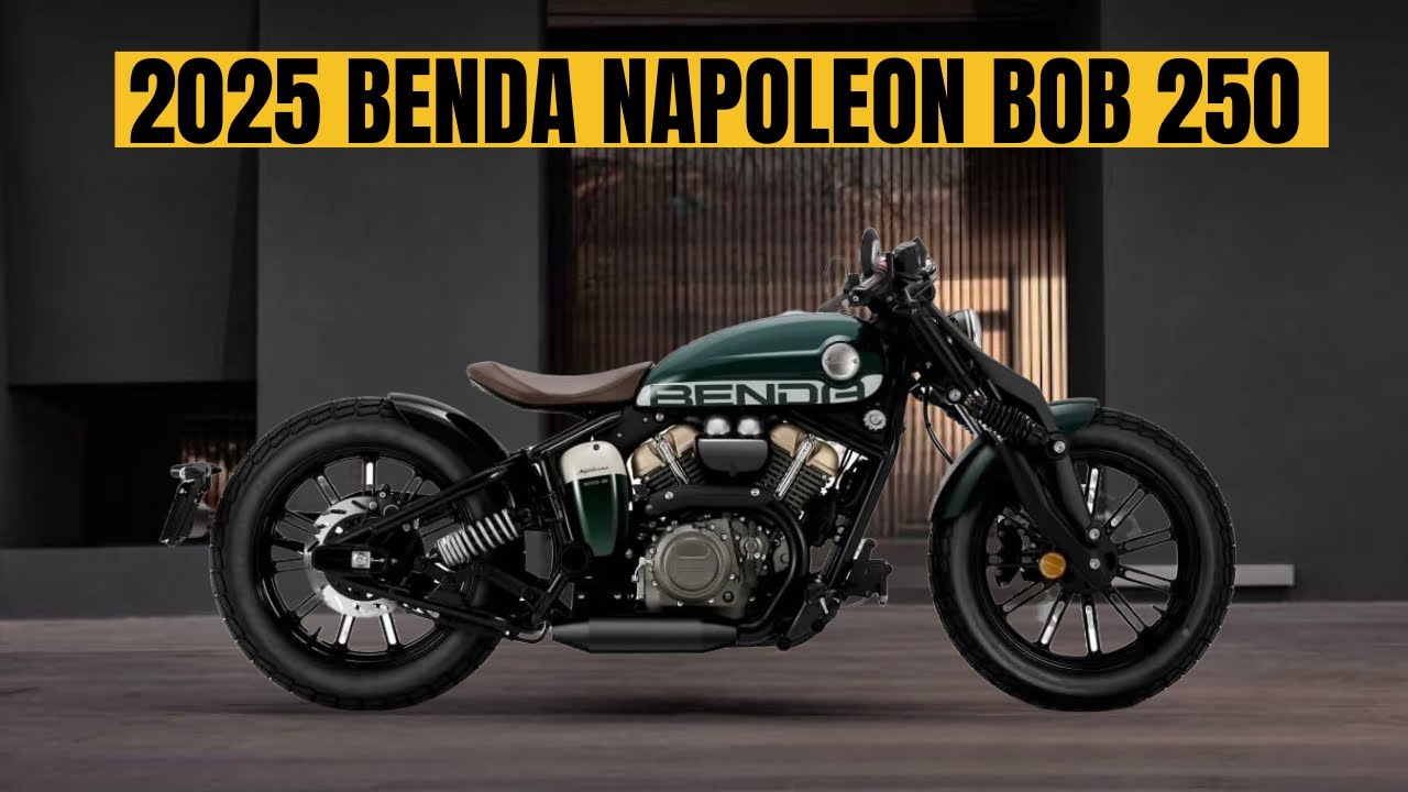 ЛУЧШЕ, ЧЕМ HONDA REBEL!! ОФИЦИАЛЬНО ВЫПУЩЕН BENDA NAPOLEON BOB 250 2024 ГОДА!!