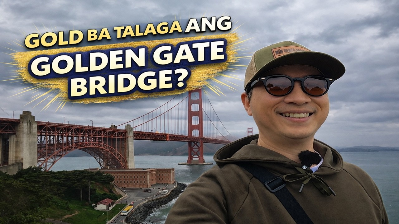Gold Ba Talaga ang Golden Gate Bridge? | Family Weekend Pasyal
