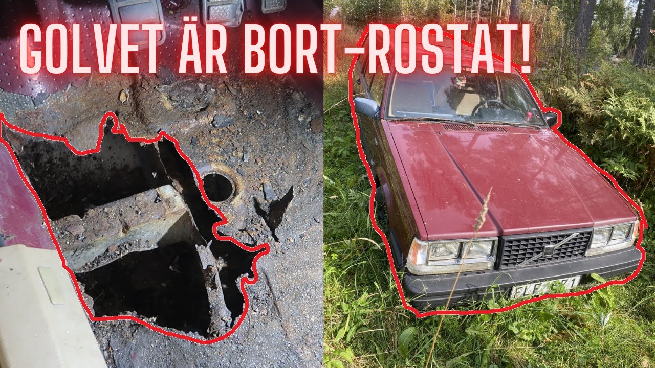 Räddar en övergiven Volvo 745 16v!