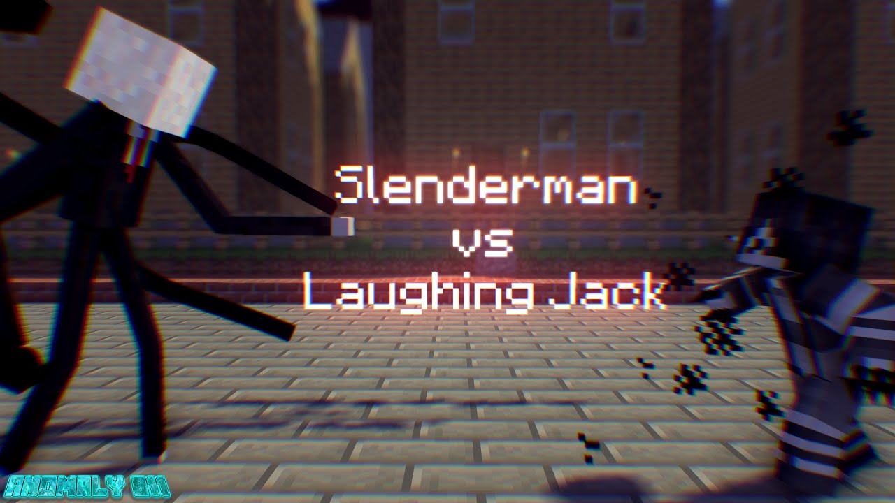 Slenderman vs Laughing Jack - Minecraft Animation