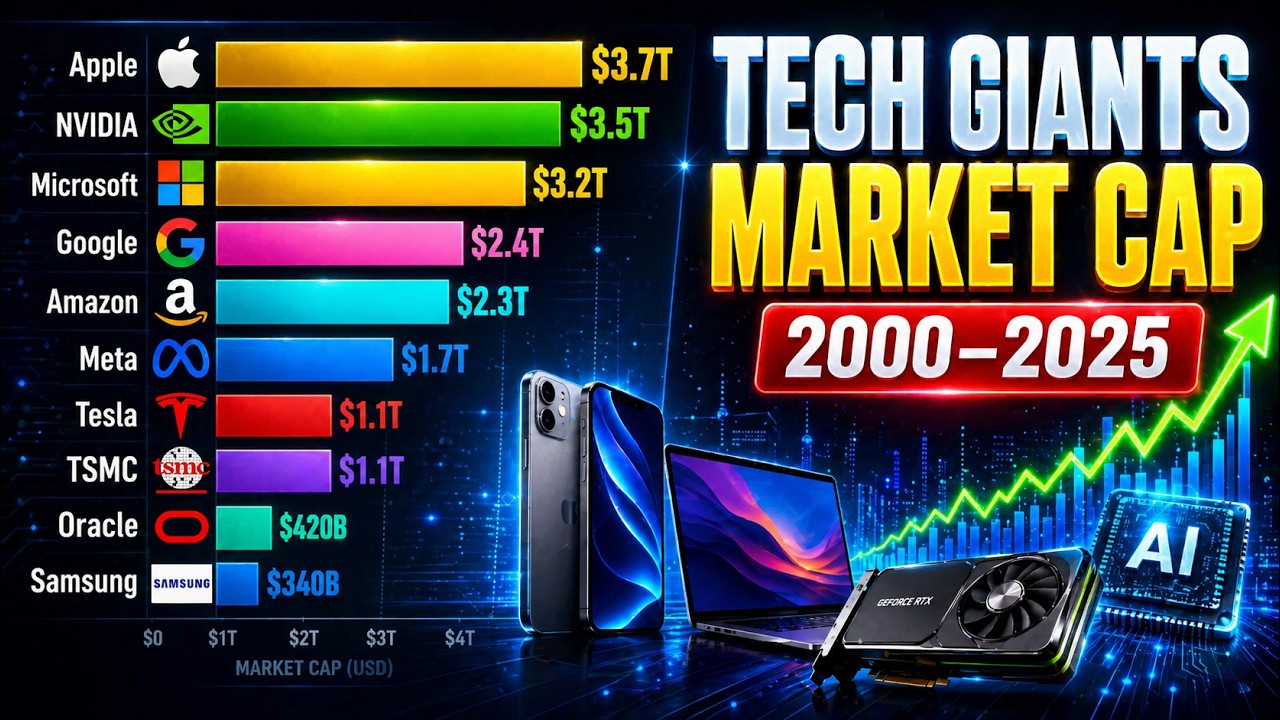 Which Tech Giant Won the Last 25 Years?