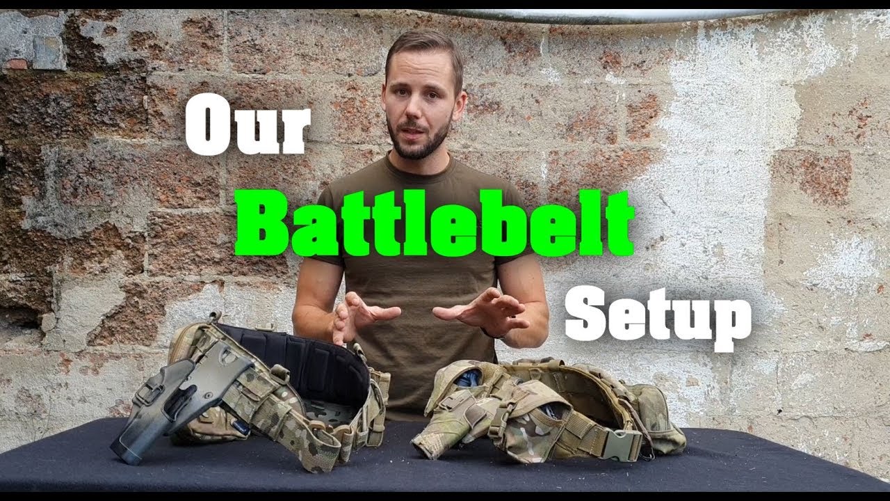 How we setup our Battlebelt for Milsim? // German Milsim Airsoft