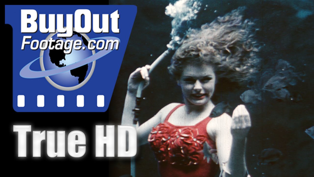 16mm Home Movie Film - Underwater Aquatics 1950's