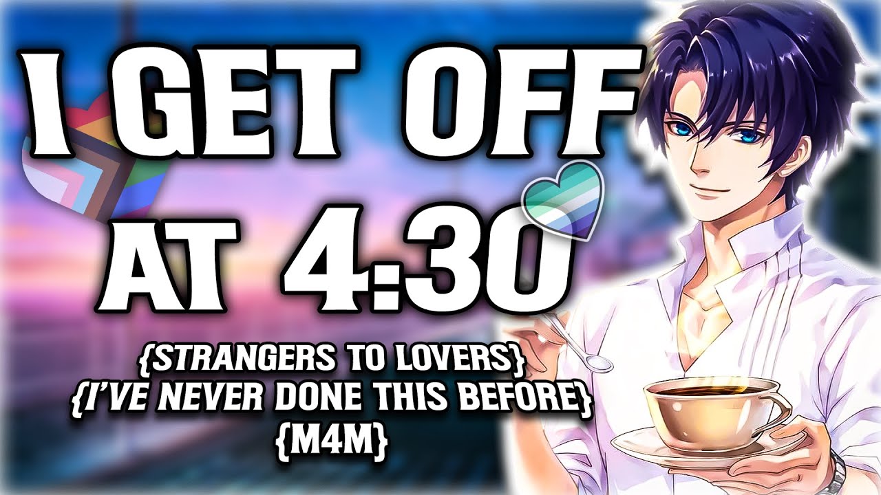 Asking The Flirty Barista From The Coffee Shop What Time He Gets Off…[M4M]{ASMR RP}[First Time]