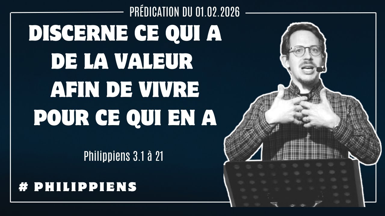Discerne ce qui a de la valeur afin de vivre pour ce qui en a !