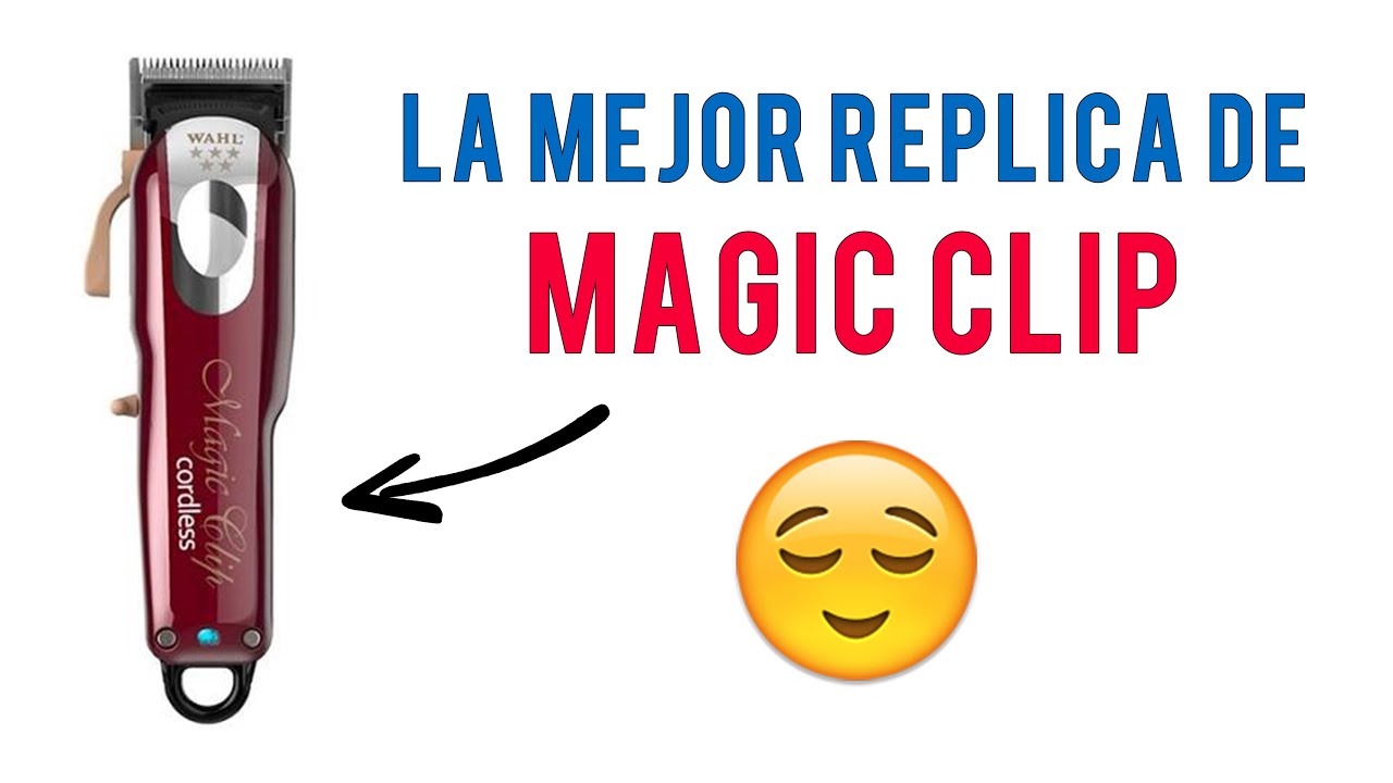 REPLICA de la Wahl Magic Clip Inlambrica - Maquina WAER CORDLESS (2021)