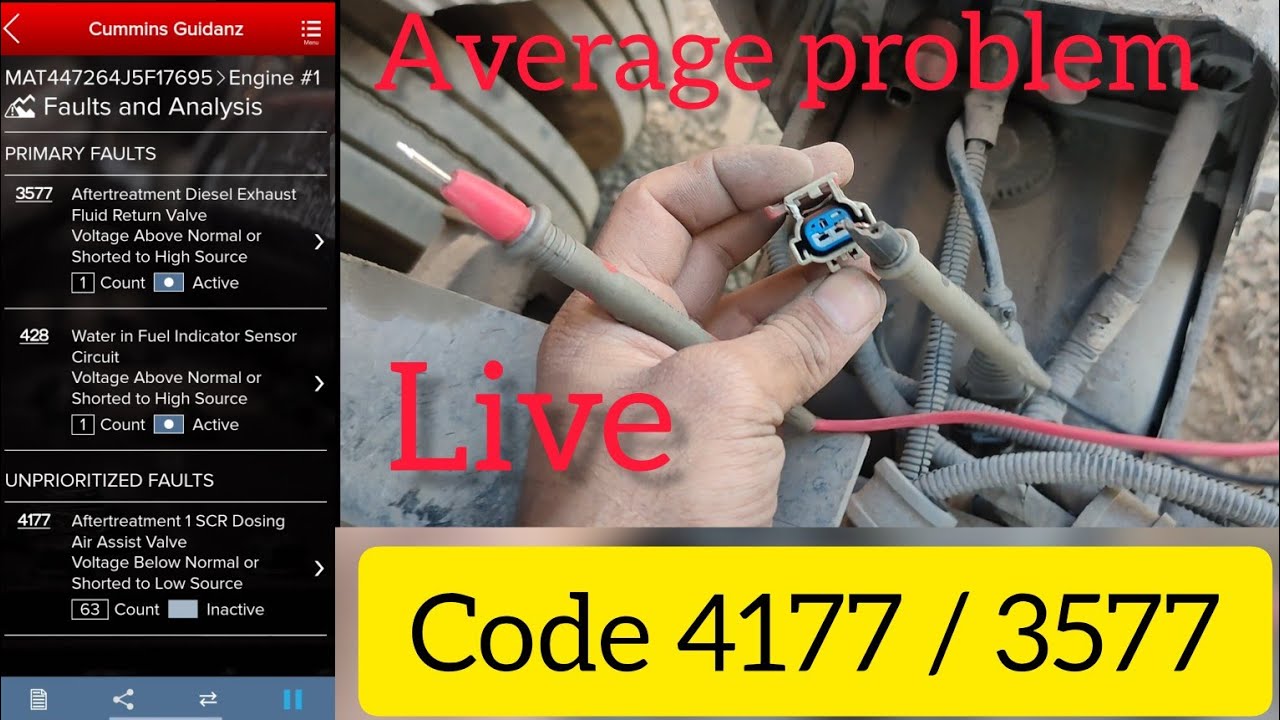 4177 fault code | 3577 fault code | 4238 fault code | 3572 Fault Codes | Tata No Urea Consumption !