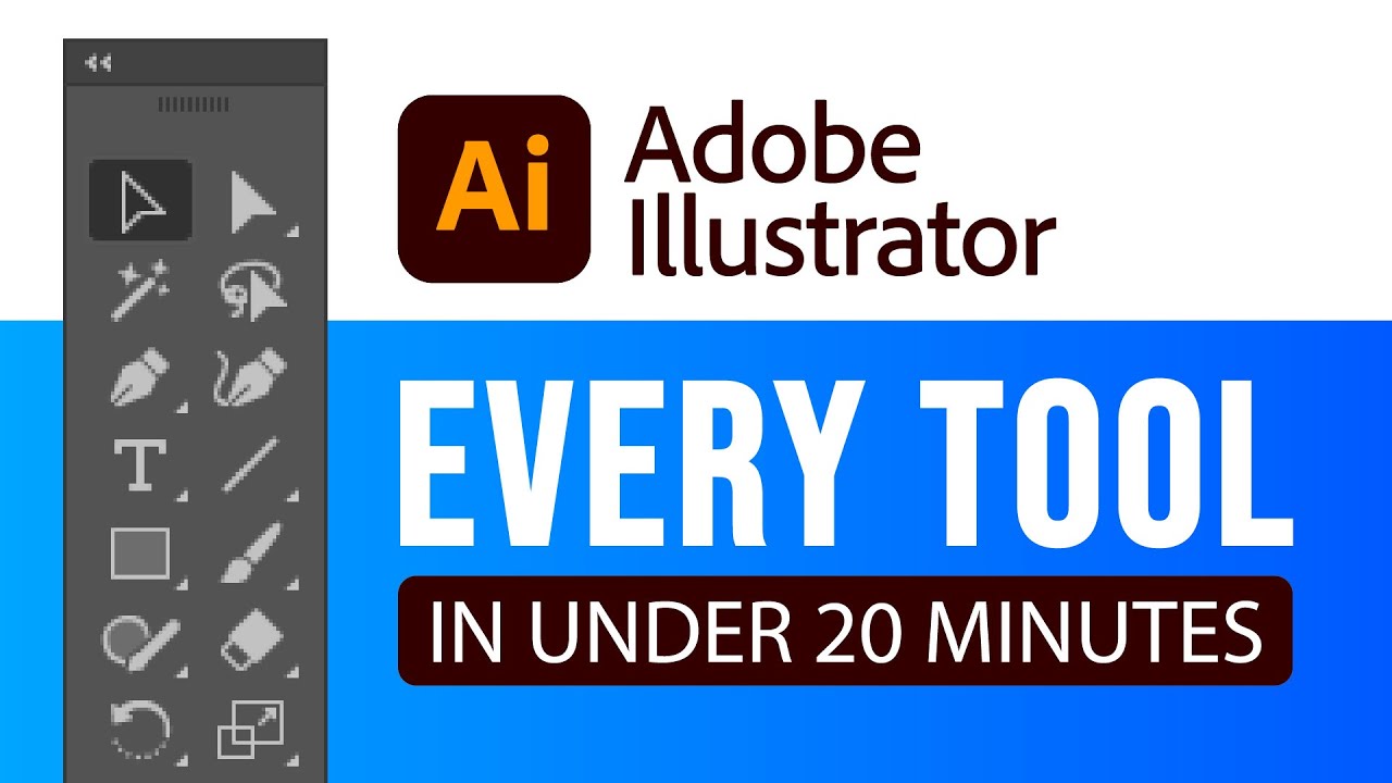 Все 80+ инструментов Adobe Illustrator объясняются за 20 минут