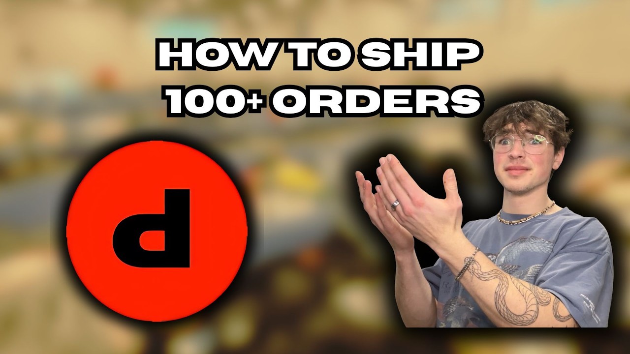 Как я отправляю заказы, будучи ведущим продавцом на Depop | Тренинг для реселлеров, день 17