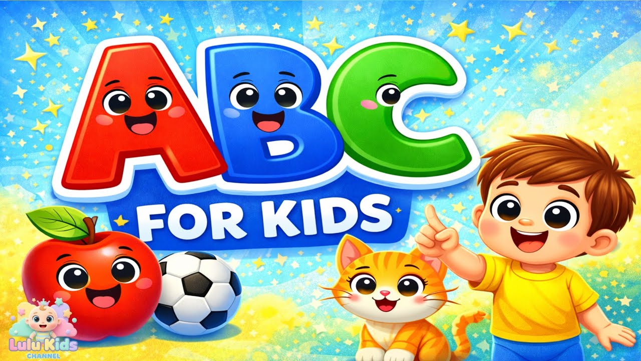 ABC Learning for Kids 👶 | Learn Alphabets A to Z with Fun | Lulu Kids Channel 