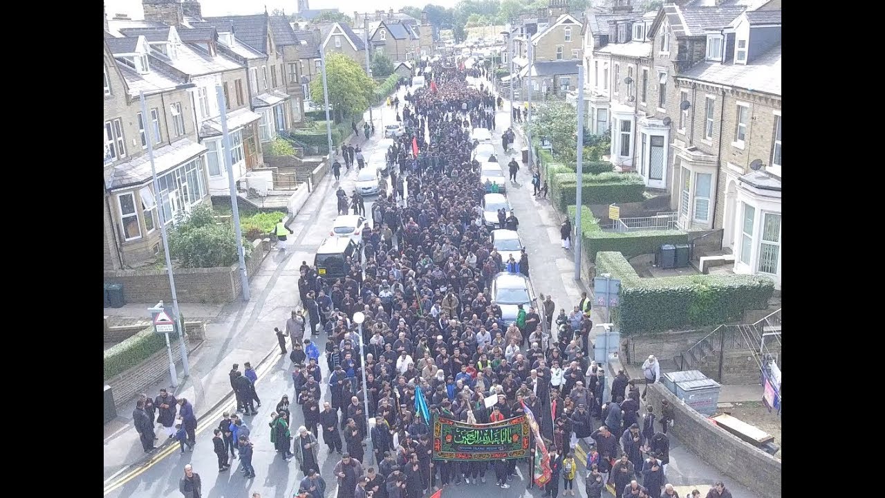 Hussainia Bradford, 10th Muharram 2018, JALOOS