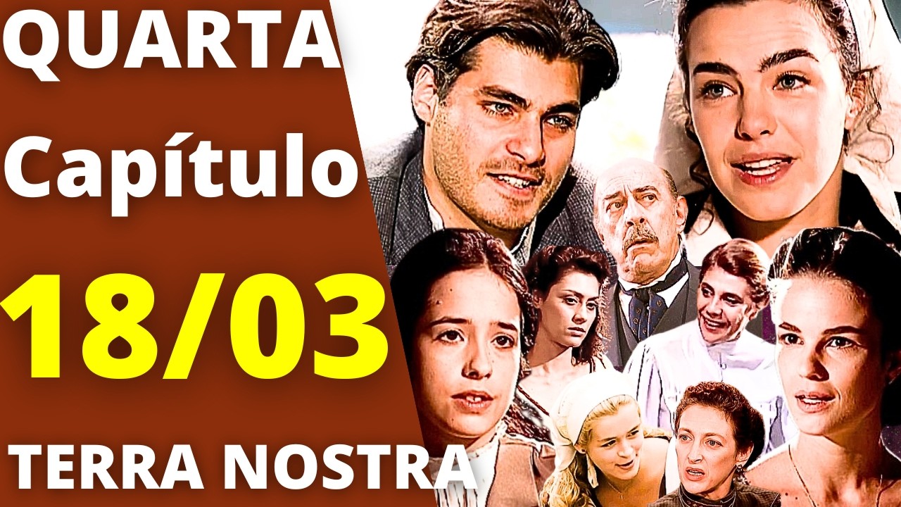 TERRA NOSTRA Capítulo de hoje QUARTA 18/03 FRANCESCO REVELA A PAOLA QUE SEUS NEGÓCIOS QUEBRARAM!