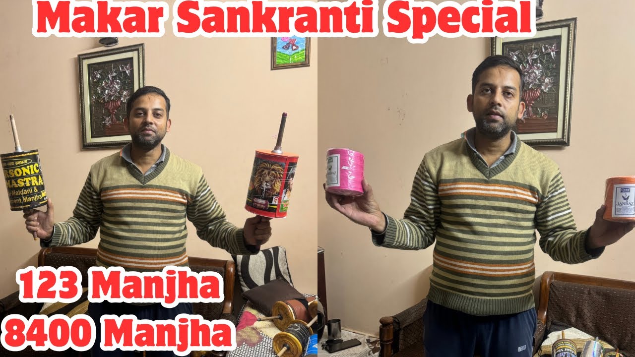 Best Manjha For Kite Fighting | Best Tournament Quality Manjha In Delhi | 123 Special Vlog 🔥🔥
