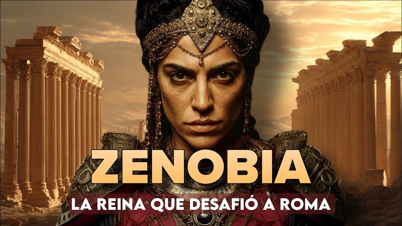 Zenobia: Reina de Palmira que HUMILL&Oacute; a Roma. &iquest;POR QU&Eacute; fue exhibida en cadenas de ORO?