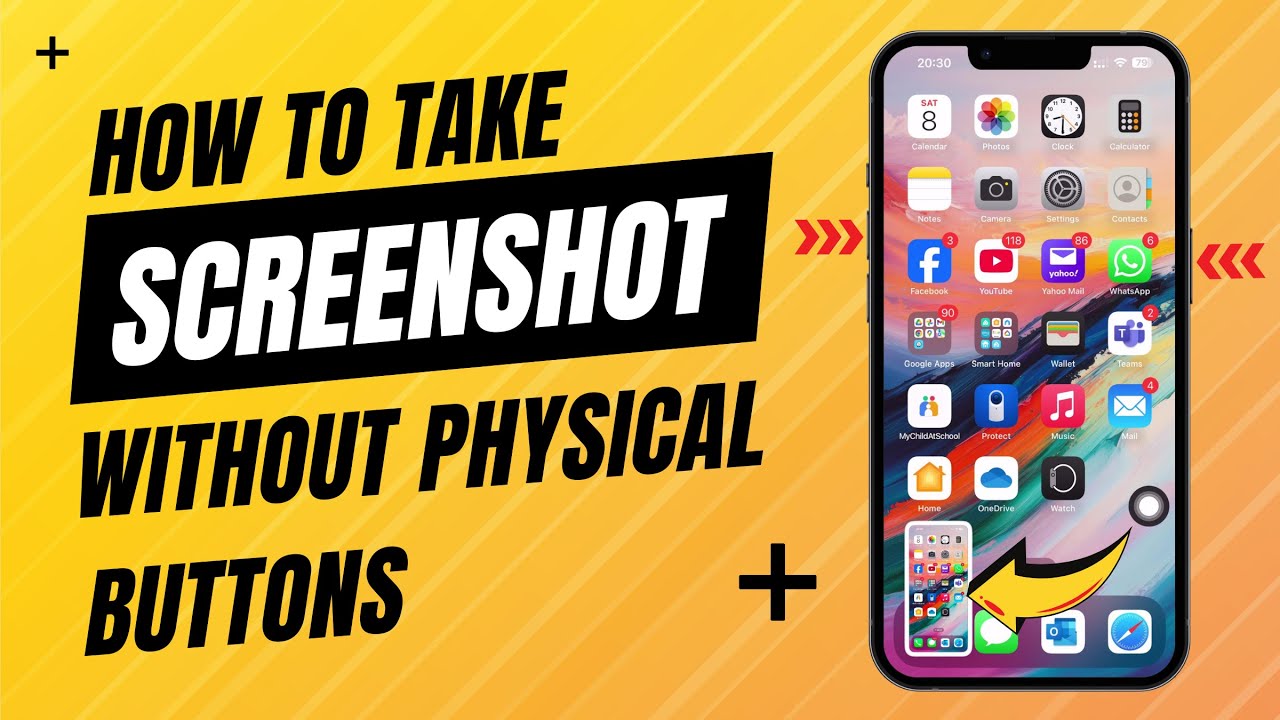 How to take Screenshot on iPhone Without Using Physical Buttons?