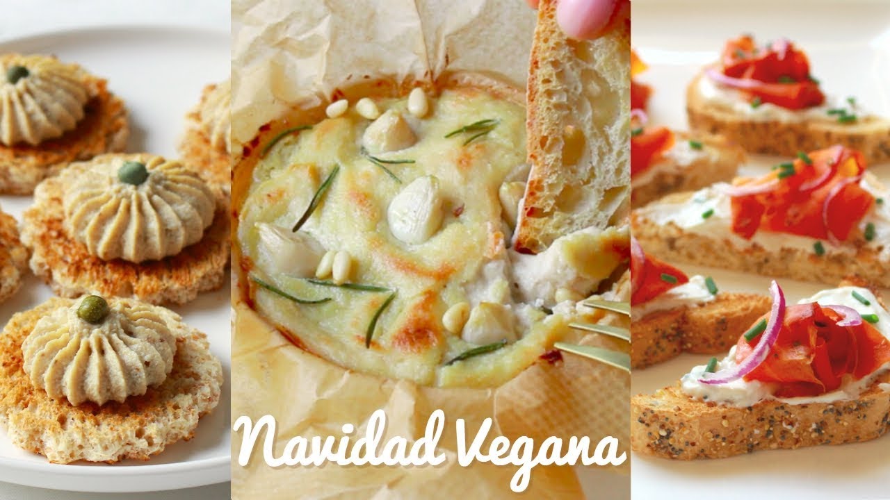 APERITIVOS PARA NAVIDAD | VEGANOS & FÁCILES