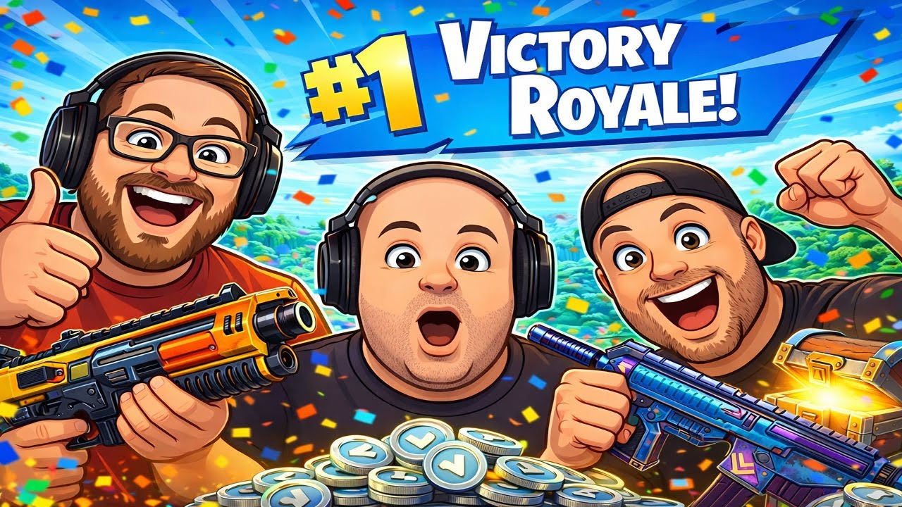 Birthday Fortnite Win - Trio
