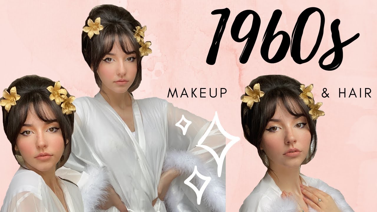 My Everyday 1960s Makeup and Hair Tutorial -- In Depth Eyeliner Tips + Tricks for Hooded Eyes