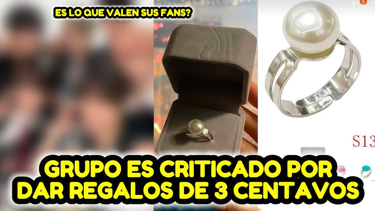 POPULAR GRUPO DE 5ª GEN ES CRITICADO POR DAR REGALOS A SUS FANS QUE VALEN 3 CENTAVOS