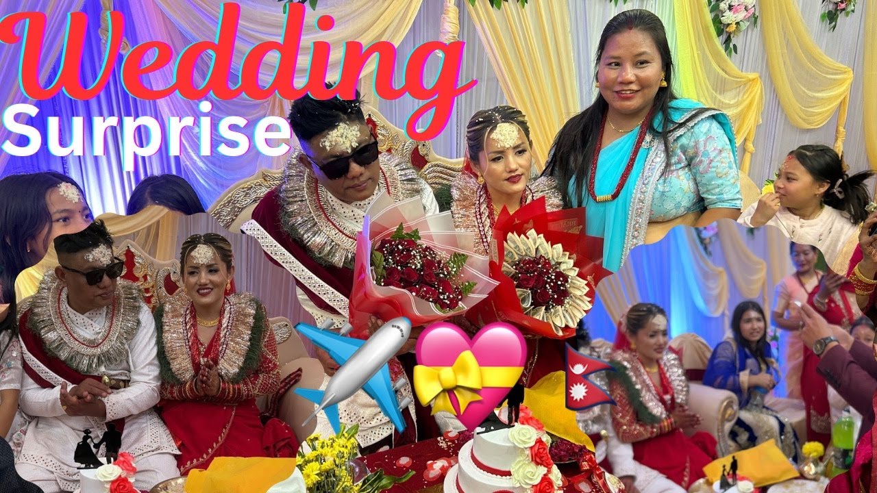 WEDDING SURPRISE GIFT FOR CHILDHOOD BEST FRIEND FROM ABROAD ✈️💝🎁🇳🇵SURPRISE IN ROYAL PALACE HETAUDA 😊