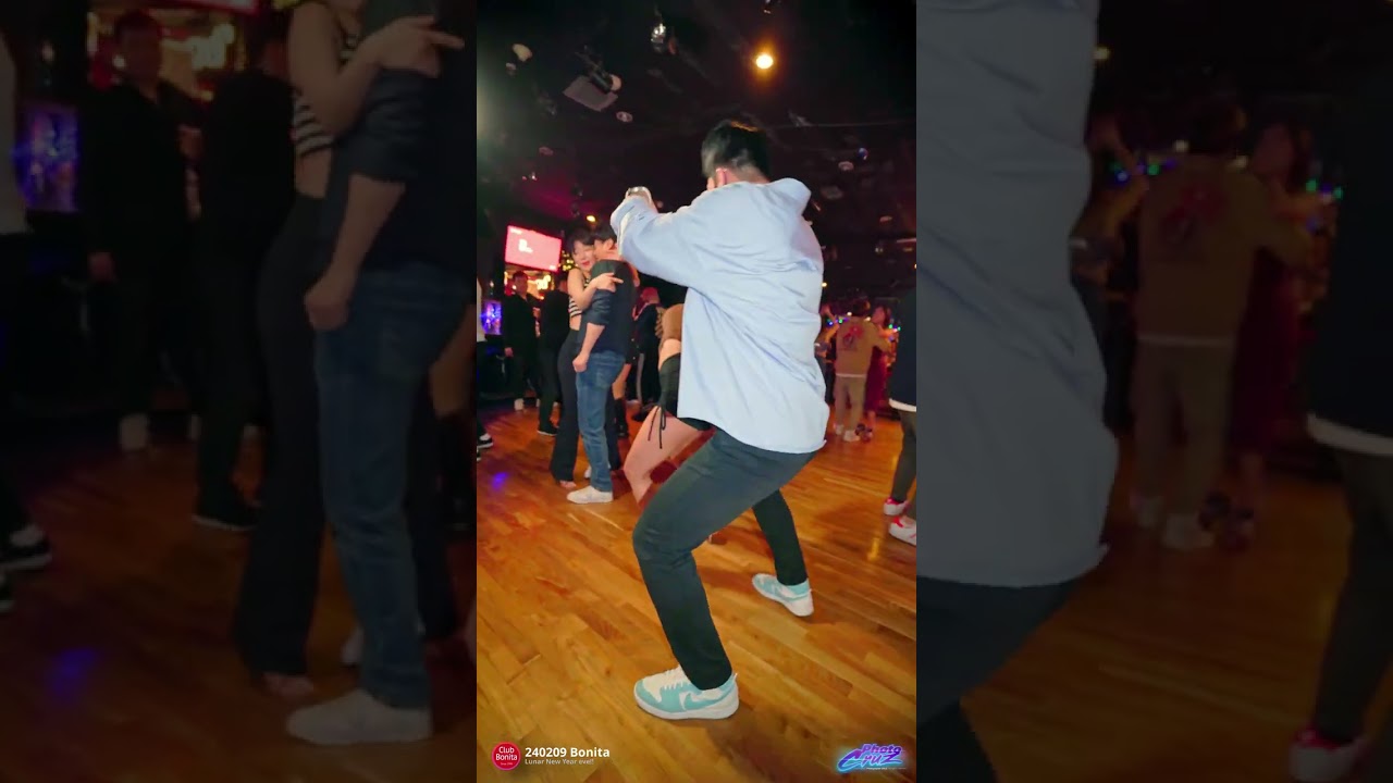[4K] 솔미&베르  Bachata  Social(Vertical Video) , 09. Feb, 2024 @Bonita, Hongdae