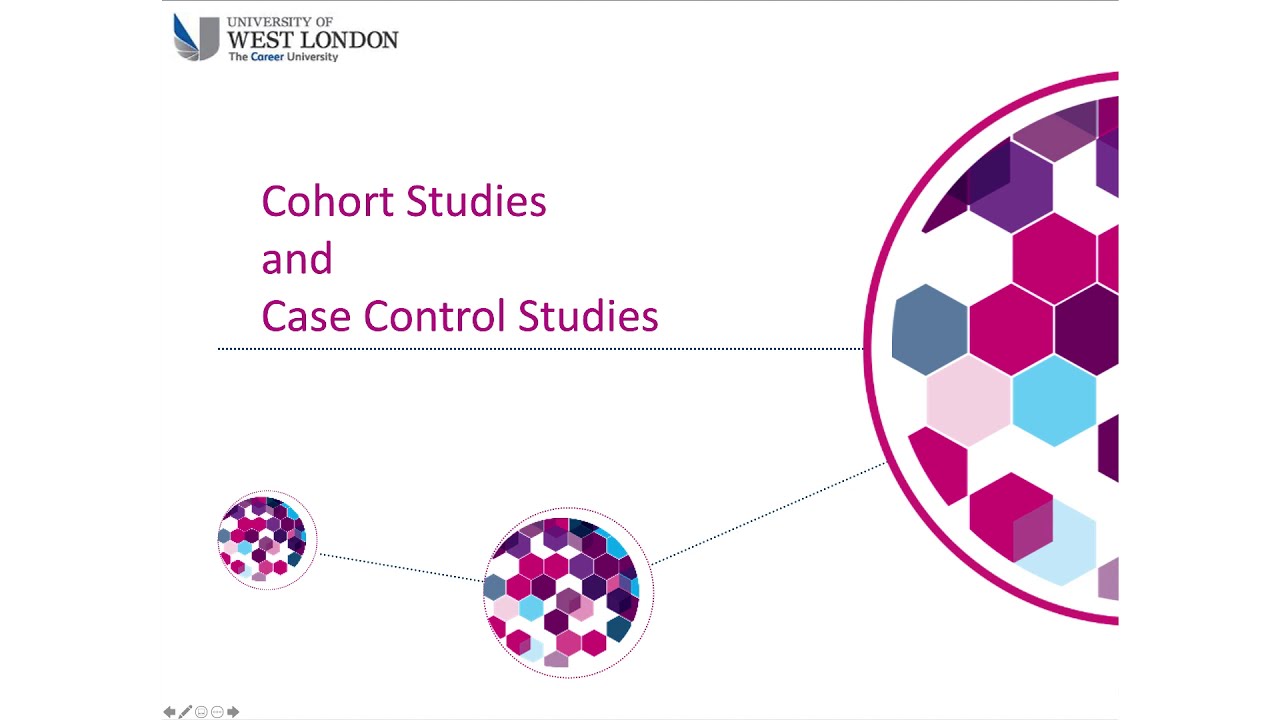 Cohort studies and case control studies
