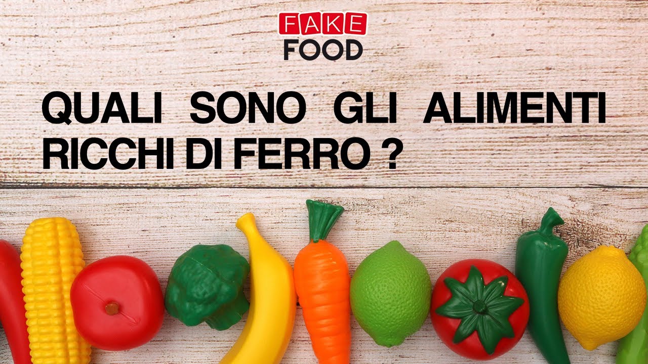 Quali sono gli alimenti ricchi di ferro?