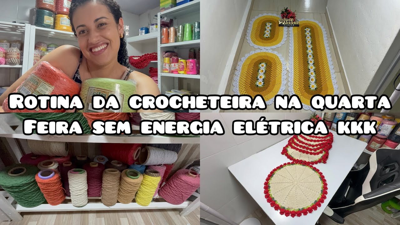 Encomenda é pronta entrega de crochê ficando prontas por aqui vem conferir tudo comigo 😉🙌🏻👏🏻🤑❤️