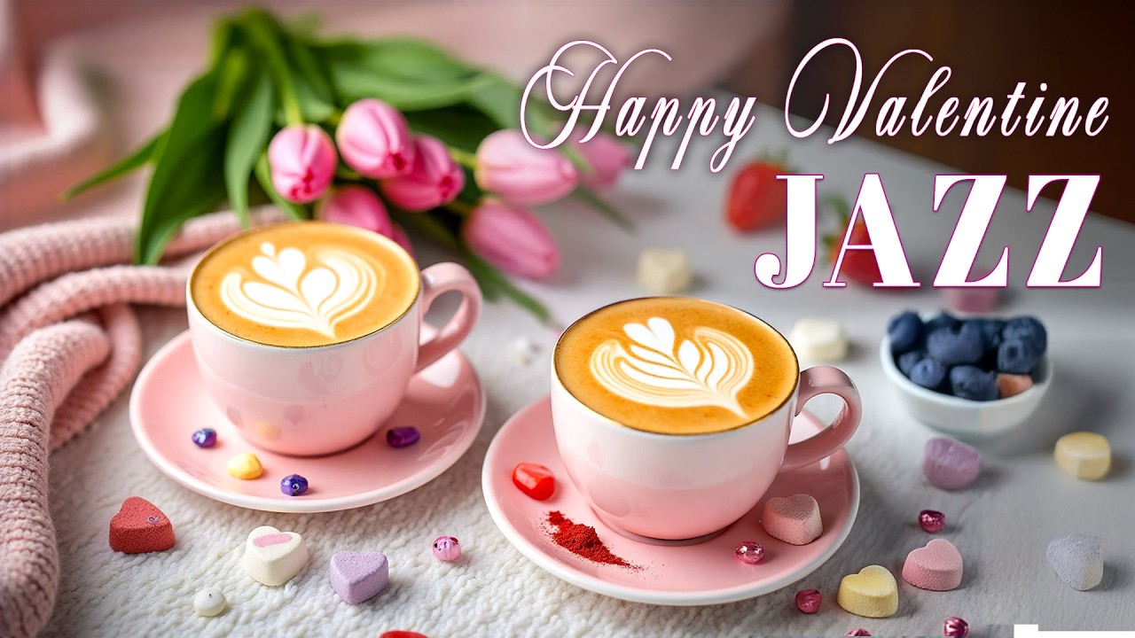 Happy Valentine Jazz 2026☕ Romantic Coffee Mood & Silky Bossa Nova for Sweet Moments